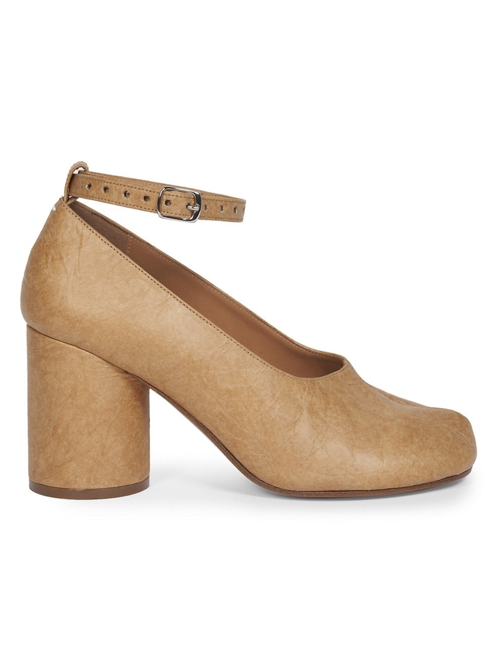 Maison Margiela Paper-like Tabi Block Heels